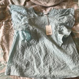New light blue blouse